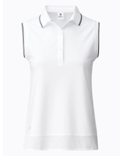 Daily Sports Golf Polo Corina Sleeveless Weiß EU L