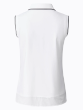 Daily Sports Golf Polo Corina Sleeveless Weiß EU L