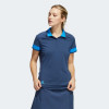 Adidas Golf Polo Heat Ready Crew Navy Damen UK XS