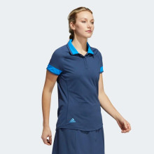 Adidas Golf Polo Heat Ready Crew Navy Damen UK XL