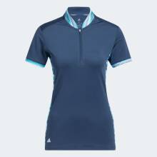 Adidas Golf Polo Ultimate365 Printed Crew Navy Damen