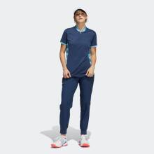 Adidas Golf Polo Ultimate365 Printed Crew Navy Damen