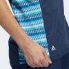 Adidas Golf Polo Ultimate365 Printed Crew Navy Damen