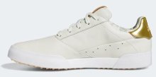 Adidas Golfschuh Adicross Retro Spikeless Weiß/Gold Damen