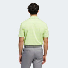 Adidas Golf Polo Two-Color Stripe Lime Herren