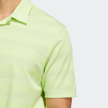 Adidas Golf Polo Two-Color Stripe Lime Herren