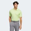 Adidas Golf Polo Two-Color Stripe Lime Herren