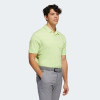 Adidas Golf Polo Two-Color Stripe Lime Herren