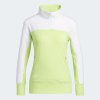 Adidas Golf Layer Quarter-Snap Lime Damen