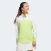 Adidas Golf Layer Quarter-Snap Lime Damen