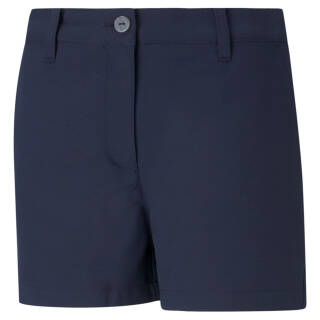 Puma Golf Shorts Girls Navy Junior