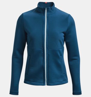 Under Armour Golf Layer Storm Daytona Full-Zip Petrol Blau Damen