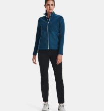 Under Armour Golf Layer Storm Daytona Full-Zip Petrol Blau Damen