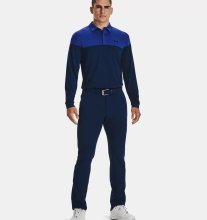 Under Armour Golf Polo Playoff Novelty Langarm Blau Herren