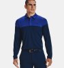 Under Armour Golf Polo Playoff Novelty Langarm Blau Herren