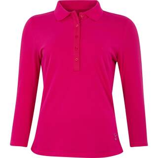 Girls Golf Polo  basic SISSI 7/8 sleeve  Pink Damen