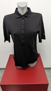 Girls Golf Polo Basic Serafina Schwarz Damen XL