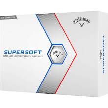 Callaway Golfbälle Supersoft 23 12er Pack Weiß