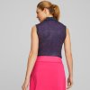 Puma Golf Polo Cloudspun Whitewater Sleeveless Damen