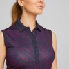 Puma Golf Polo Cloudspun Whitewater Sleeveless Damen