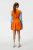J.Lindeberg Golf Skort Adina Orange Damen