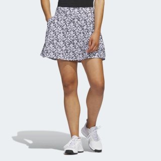 Adidas Golf Skort Printed 16 Inch Schwarz/Weiß Damen