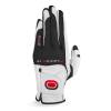 Zoom Golfhandschuh Hybrid Weiß-Schwarz-Rot Herren Linker Handschuh One Size