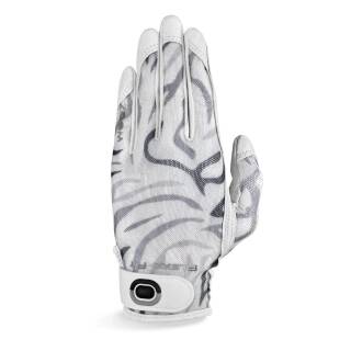 Zoom Golfhandschuh Sun Style Weiß-Zebra Damen Linker Handschuh S/M
