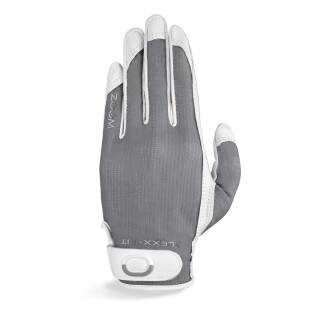 Zoom Golfhandschuh Sun Style Weiß-Grau Damen Linker Handschuh S/M