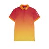J.Lindeberg Golf Polo Tour Tech Sunset Print Damen
