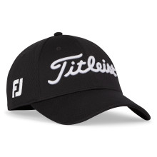 Titleist Golf Cap Tour Elite Schwarz/Weiß Herren