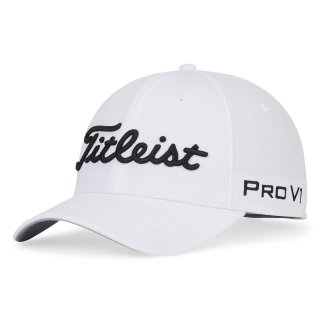 Titleist Golf Cap Tour Elite Weiß/Schwarz Herren