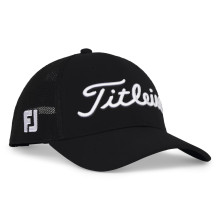 Titleist Golf Cap Tour Performance Mesh Schwarz