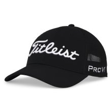 Titleist Cap Players Space Dye Mesh Schwarz Herren