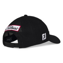Titleist Cap Players Space Dye Mesh Schwarz Herren