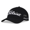 Titleist Golf Cap Players Space Dye Mesh Schwarz Herren