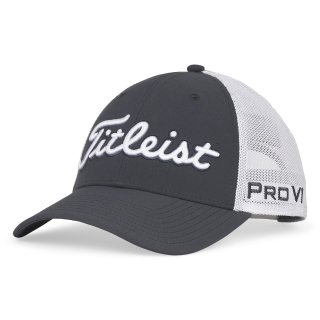 Titleist Golf Cap Players Space Dye Mesh Grau Herren