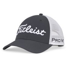 Titleist Golf Cap Players Space Dye Mesh Grau Herren