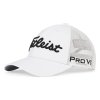 Titleist Golf Cap Players Space Dye Mesh Weiß Herren