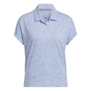Adidas Golf Polo Go-To Printed Hellblau Herren