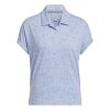 Adidas Golf Polo Go-To Printed Hellblau Damen