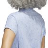 Adidas Golf Polo Go-To Printed Hellblau Damen