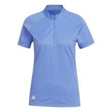 Adidas Golf Polo Textured Hellblau Damen