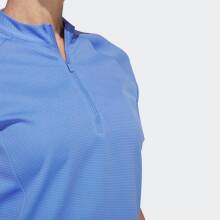 Adidas Golf Polo Textured Hellblau Damen