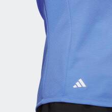Adidas Golf Polo Textured Hellblau Damen