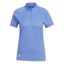 Adidas Golfpolo Textured Hellblau Damen
