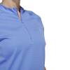 Adidas Golf Polo Textured Hellblau Damen