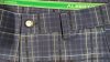 Alberto Golf Hose Rookie Revolutional Check WR Navy Herren