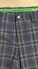 Alberto Golf Hose Rookie Revolutional Check WR Navy Herren