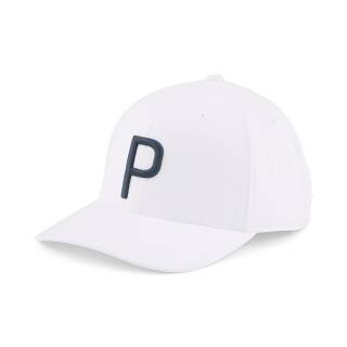 Puma Golf Cap P Snapback Weiß/Blau Herren One Size